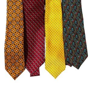 Four Silk Neck Ties